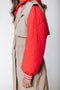 Colourful Rebel Yentl - Combined Trench Bomber Jacket - Oversized - Maat L