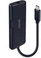 Lindy 43358 - USB Hub - 2x USB 2.0 type-A 1x USB 3.2 (Gen1 5Gb/s) 1x HDMI 2.0 - Ethernet 1Gbps