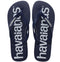 Havaianas Top Logomania - Unisex Slippers - Extra groot logo - Navy Blue