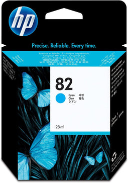 HP - C4911A - 82 - Inktcartridge cyaan
