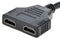 Gembird DSP-2PH4-04 - HDMI Splitter - 1 naar 2 monitoren - Zwart