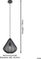 EGLO Dolwen - Hanglamp - E27 - Ø 33,5 cm - Zwart