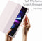 Dux Ducis - Tablet hoes geschikt voor Apple iPad Pro 2021 (11 inch) - Toby Series - Tri-Fold Book Case - Roze