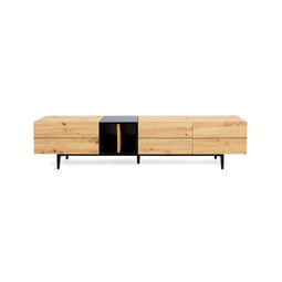 Roxxz Design TV Furniture Azore - Natural Rustic - 195x37x48cm