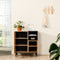 Roxxz Design Wall cabinet Azore - Natural - Modern cabinet - 80x42x90cm