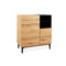Roxxz Design Wall cabinet Azore - Natural - Modern cabinet - 80x42x90cm