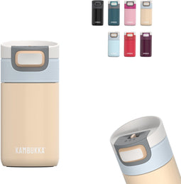 Kambukka Etna - Thermosbeker 300 ml - Lekvrij - Makkelijk reinigen - Beige