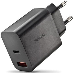Laptop oplader NGS ERA20WBLACK 20 W Zwart
