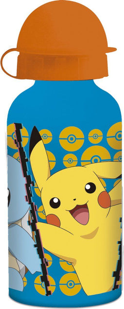 Pokémon aluminium drinkfles - blauw - 400 ml