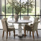 Riviera Maison Eettafel Rond 140 cm - Crossroad Ronde Eettafel - Wit