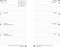 Succes Organizing Systems - Losbladige agendavulling - 7 dagen op 2 pagina's - Blauw Wit