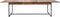 Riviera Maison Eettafel Uitschuifbaar - Shelter Island Dining Table Extendable - 220/300x90 cm - Zwart