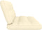 vidaXL - Palletkussens - 2 - st - stof - crèmekleurig