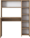Emob Locelso Bureau - Eik - 113 cm breed - Bruin - Spaanplaat - Op voorraad