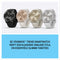 Garmin Vivomove Trend - Smartwatch - Hybride met verborgen touchscreen en Garmin Pay - Rosé Goud (Wit)