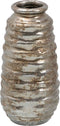 Vaas Keramisch Zilver 15 x 15 x 30 cm