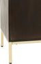 J-Line Console 2 Deuren Mangohout/Ijzer Bruin/Goud