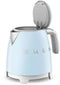Smeg KLF05PBEU - Mini Waterkoker - 0,8L 1400W - Pastelblauw