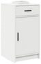 vidaXL - Dressoir - Wit - 40x41x75 - cm - Gelamineerd - Hout