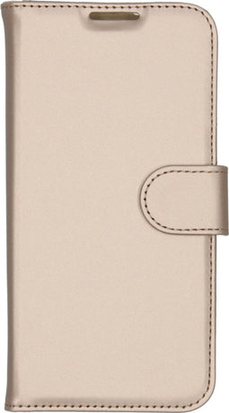 Accezz Hoesje Geschikt voor Nokia 2.2 Hoesje Met Pasjeshouder - Accezz Wallet Softcase Bookcase - goud