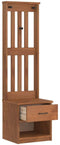 vidaXL - Halboom - SANDENS - 45x40x159,5 - cm - massief - grenenhout