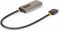 Startech.com 30cm HDMI naar DisplayPort Adapter Kabel - 8K 60Hz Actieve HDMI 2.1 naar DP 1.4 Video Converter Zilver Zwart