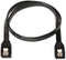 Aisens A130-0157 - SATA III Kabel - 0.5 m - Zwart