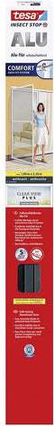 tesa ALU COMFORT Vliegenhor voor deur (b x h) 1000 mm x 2200 mm Antraciet 1 stuk(s)
