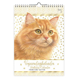 Franciens Katten - Verjaardagskalender franciens katten jeroen a4 | 3 stuks