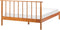 BARRET II - Bed - Lichtbruin - 140 x 200 cm - Dennenhout