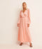 NA-KD Balloon Sleeve Structured Maxi Dress - Dames Jurk - Maat 40