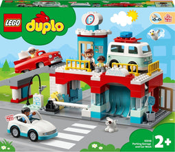 LEGO DUPLO Parkeergarage en Wasstraat - 10948