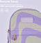 Telefoontasje Dames Crossbody - Selencia 100% Gerecycled telefoontasje design - Universeel Schoudertasje telefoon - paars