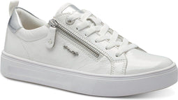 Tamaris 8-83707-42 - Dames Sneaker - COMFORT-technologie Removable Socks - Offwhite