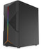 Krux Astral - Tower Behuizing - ATX Micro-ATX Mini-ITX - 1x 120 mm Ventilator - Zwart