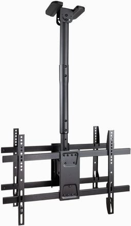 TooQ LPCE2286TSLI-B - Plafondbeugel - 2x schermen tot 86" - Verstelbaar en kantelbaar (2 stuks)