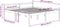 vidaXL - Seniorenbed - massief - grenenhout - wit - 200x200 - cm
