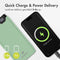 imoshion Powerbank 20000 mAh - Snellader 22.5W - USB-C & USB A - Lichtgroen