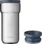 Mepal - Ellipse isoleerbeker - 375 ml - Koffiebeker to go - Lekdicht - Natural brushed