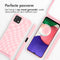 iMoshion Hoesje Geschikt voor Samsung Galaxy A22 (5G) Hoesje Met Koord - iMoshion Siliconen design hoesje met koord - Roze / Retro Pink