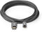 Nedis CVTB34700GY20 - High Speed HDMI-kabel met Ethernet - 200 cm - Grijs