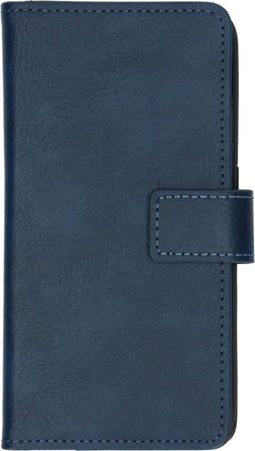 iMoshion Hoesje Geschikt voor Samsung Galaxy A01 Hoesje Met Pasjeshouder - iMoshion Luxe Bookcase - Donkerblauw