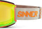 Sinner BOREAS - Skibril - Verwisselbare SINTRAST® lenzen - Oranje neon