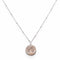 Amen Dames Ketting 925 sterling zilveren 13 Zirconia One Size 88160053