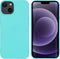 iMoshion Hoesje Geschikt voor iPhone 13 Hoesje Siliconen - iMoshion Color Backcover - Mintgroen