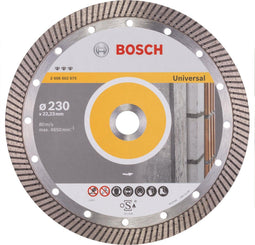 Bosch - Diamantdoorslijpschijf Best for Universal Turbo - 230 x 22,23 x 2,5 x 15 mm