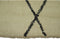 Vloerkleed Enkel Ruit - 70x120 - Zwart/wit - Katoen