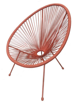 Tuinstoel Acapulco Terra cotta Touw 72 x 77 x 84 cm