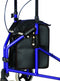 Comforthulpmiddelen PR30291 - Tas voor 3-wiel rollator - Waterafstotend - Zwart