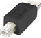 Renkforce RF-4078647 - USB 2.0 Adapter - 1x USB-A 2.0 stekker - 1x USB-B 2.0 stekker - Zwart